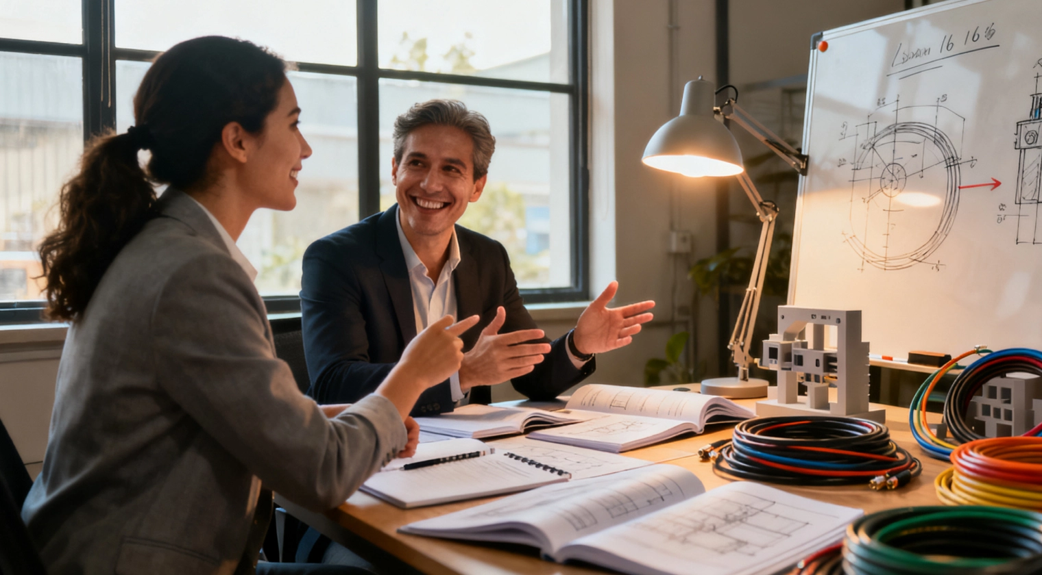 与设备供应商商讨方案